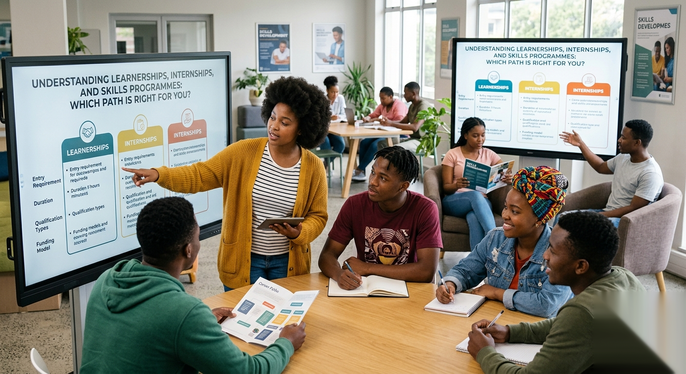 Understanding Learnerships, Internships, and Skills Programmes: Which Path Is Right for You?